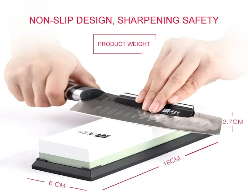 TAIDEA TG0914 3000 8000 Grit Corundum Whetstone Knife Sharpening Stone Double Two-Sided Knife Waterstone Sharpener