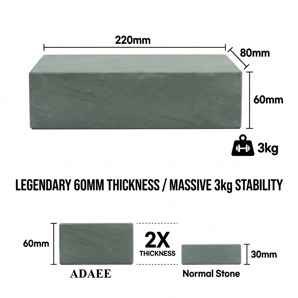Jiangxi Xingzi Natural Slate Whetstone - 12000 Grit Professional Finishing Stone
