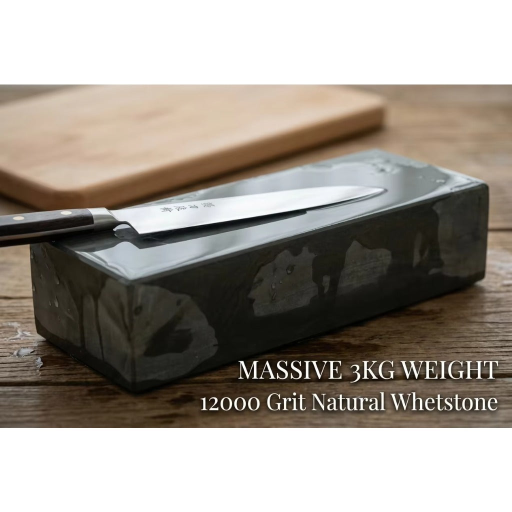 Jiangxi Xingzi Natural Slate Whetstone - 12000 Grit Professional Finishing Stone