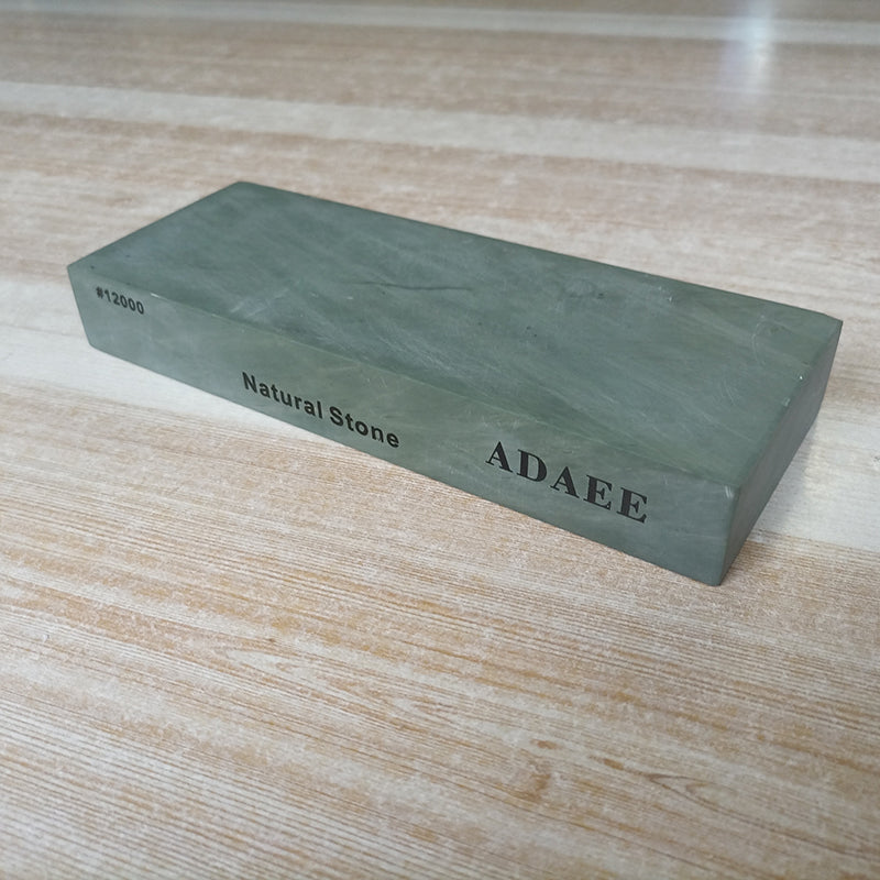 ADAEE 8 inch Natural Whetstone Knife Sharpening Stone Razor Sharpener 200mm*75mm*29mm